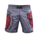 Pride Or Die Bone Crusher MMA Shorts - Grey